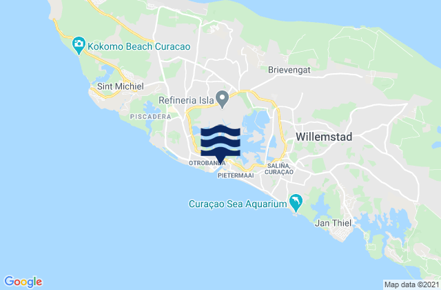 Willemstad, Curacao潮水