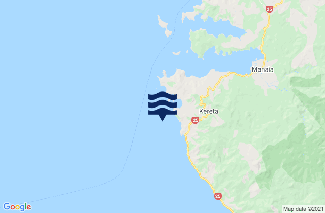 Wilson Bay, New Zealand潮水