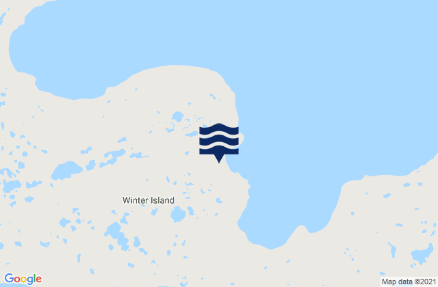 Winter Island, Canada潮水