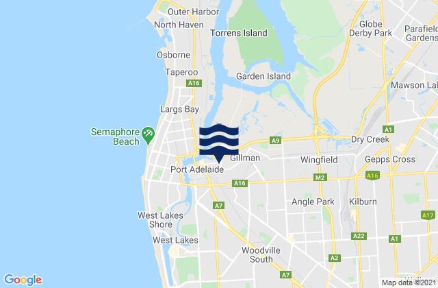 Woodville, Australia潮水
