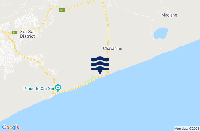 Xai-Xai District, Mozambique潮水