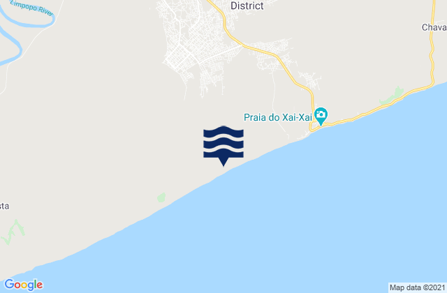 Xai-Xai, Mozambique潮水