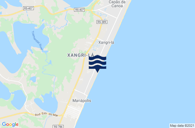 Xangri-lá, Brazil潮水