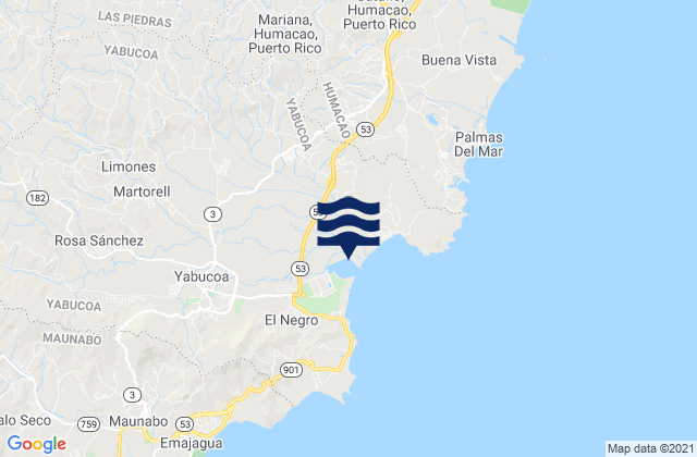Yabucoa Harbor, Puerto Rico潮水