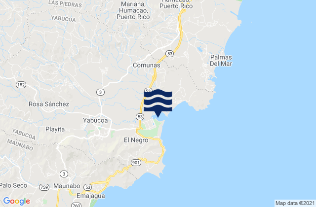 Yabucoa, Puerto Rico潮水