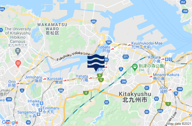 Yahatahigashi-ku, Japan潮水