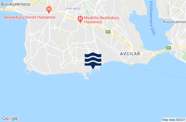 Yakuplu, Turkey潮水