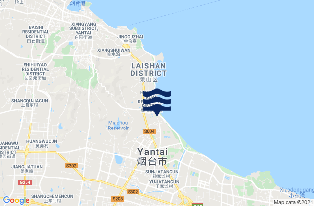 Yantai, China潮水