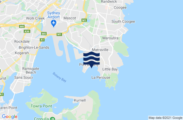 Yarra Bay, Australia潮水