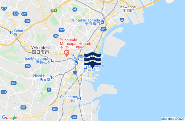 Yokkaichi-shi, Japan潮水