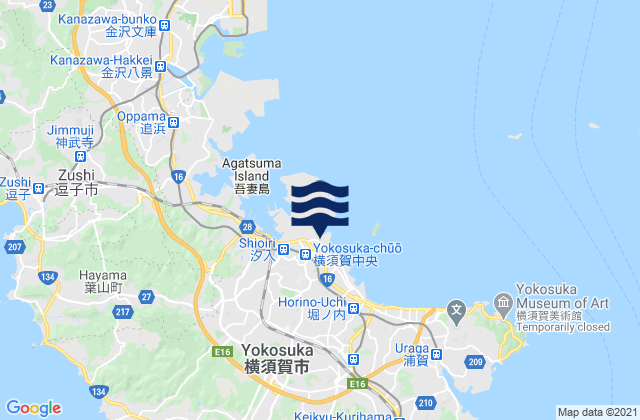Yokosuka Ko, Japan潮水