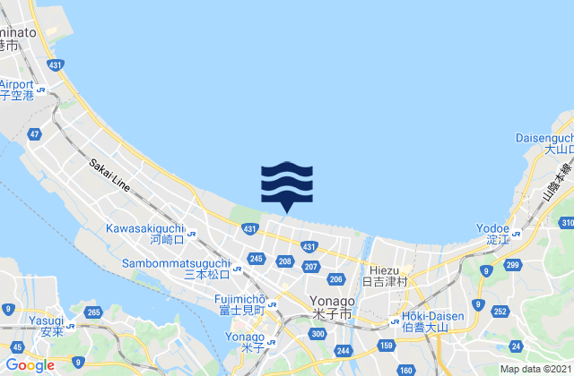 Yonago, Japan潮水