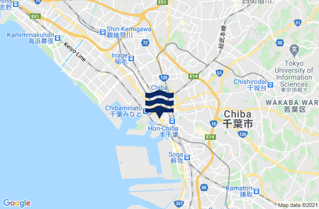 Yotsukaidō-shi, Japan潮水