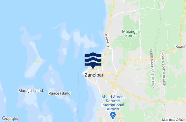 Zanzibar, Tanzania潮水