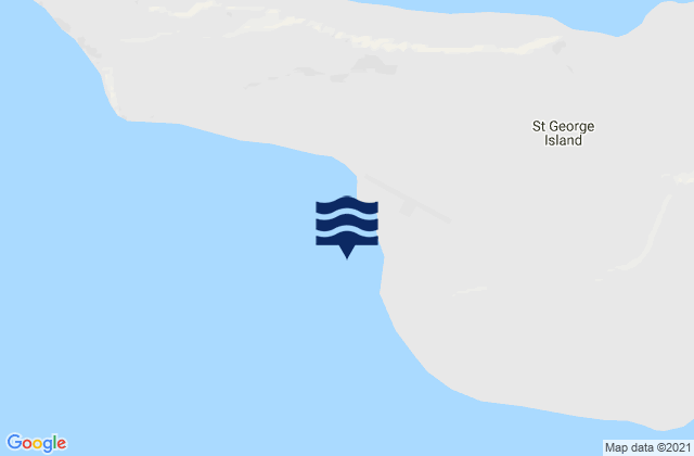 Zapadni Bay (St. George Island), United States潮水