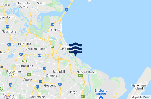 Zillmere, Australia潮水