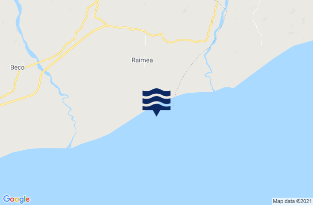 Zumalai, Timor Leste潮水