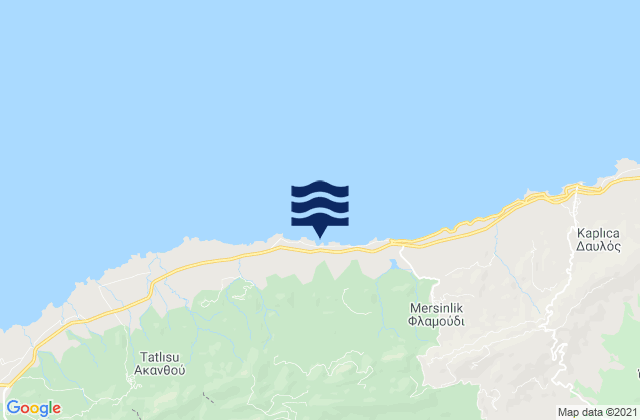 Ágios Iákovos, Cyprus潮水