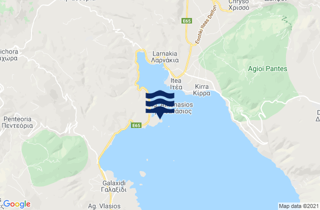 Ákra Trípori, Greece潮水