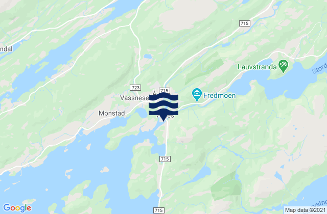 Åfjord, Norway潮水
