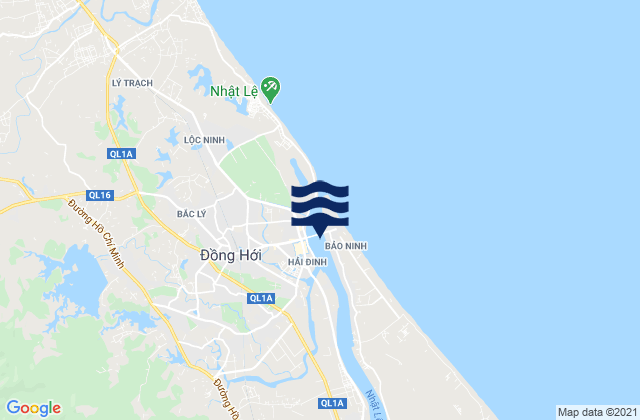 Đồng Hới, Vietnam潮水