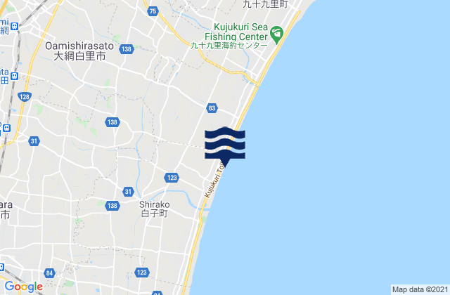 Ōami, Japan潮水