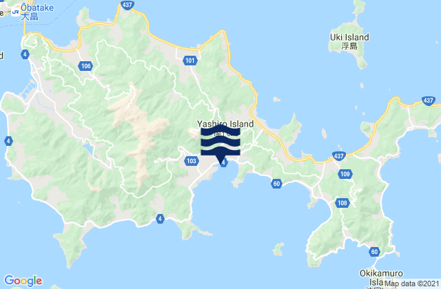 Ōshima-gun, Japan潮水