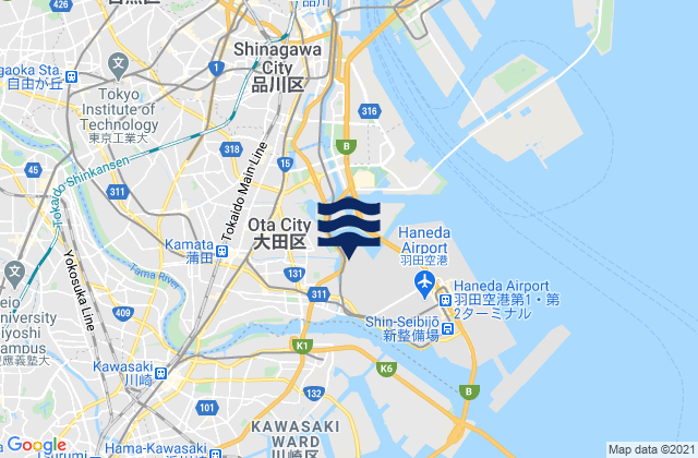 Ōta-ku, Japan潮水
