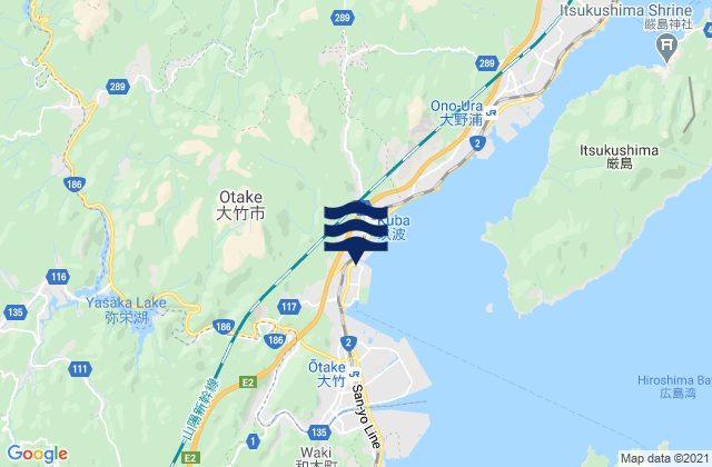 Ōtake-shi, Japan潮水