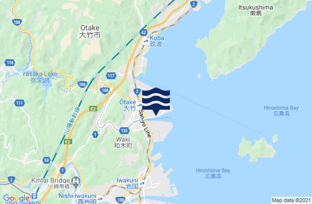 Ōtake, Japan潮水