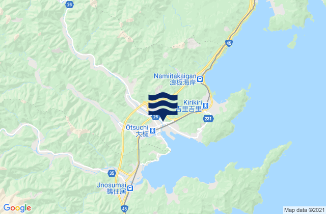 Ōtsuchi, Japan潮水